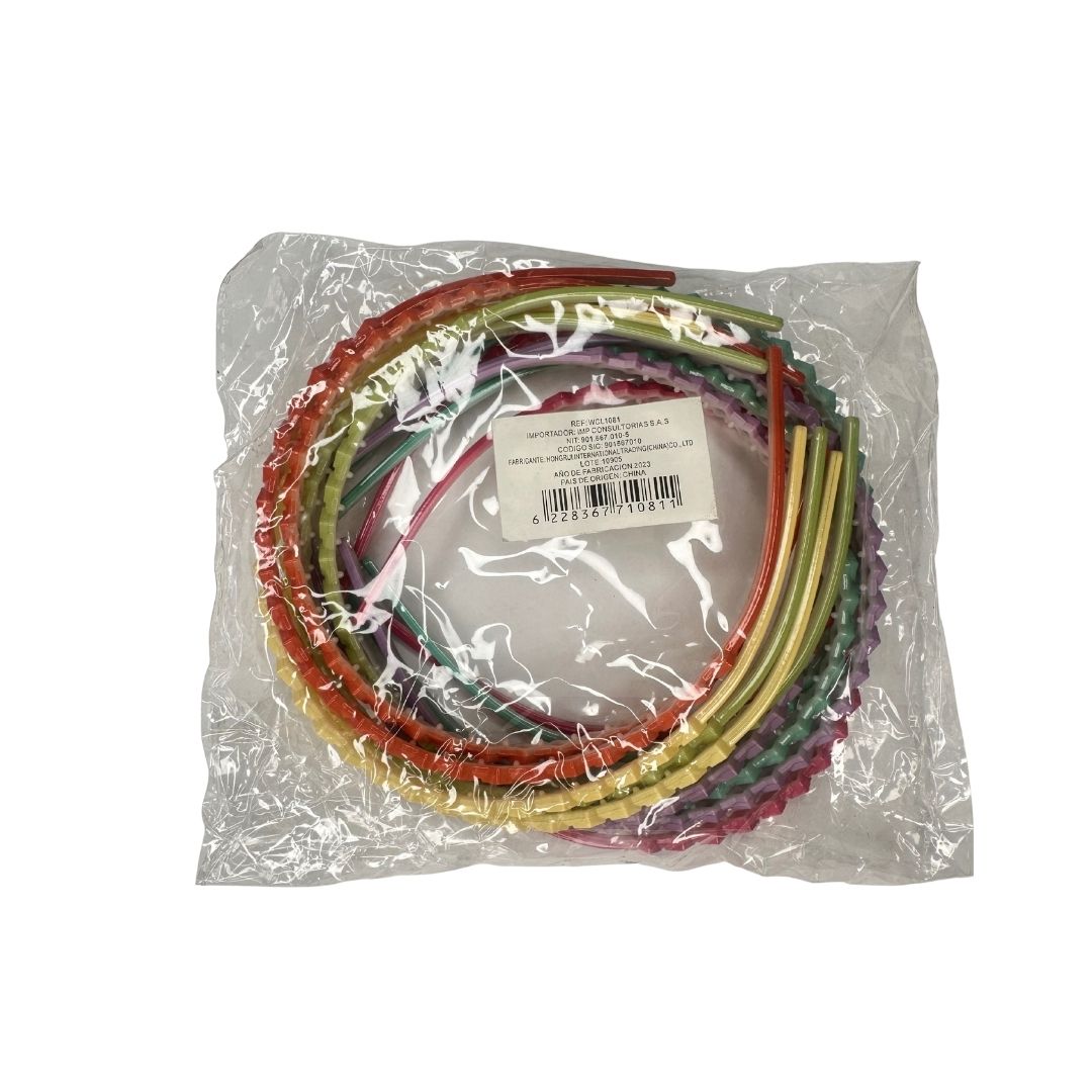 Diadema Rombos x 12 unid