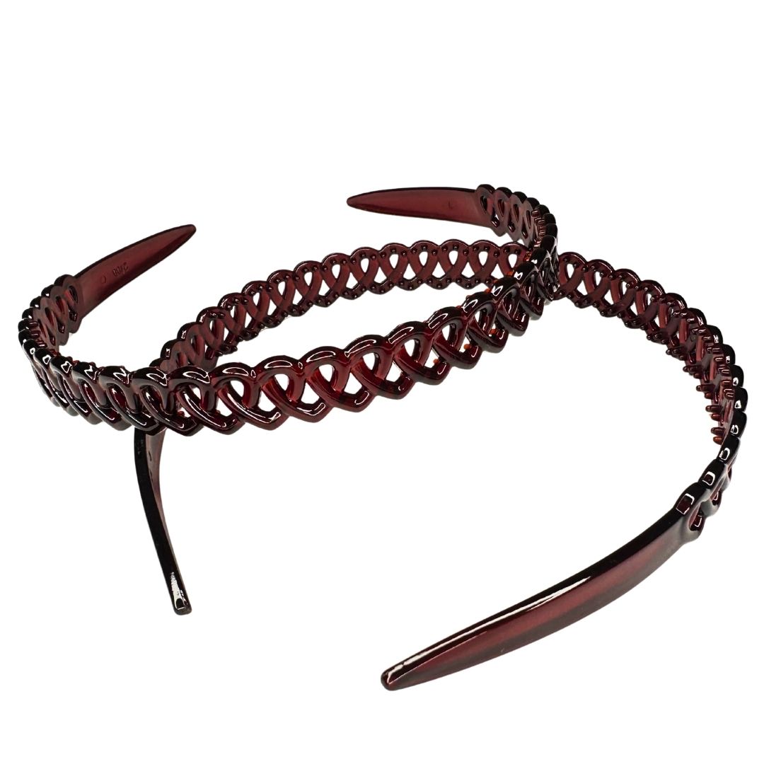 Diadema Imitación Carey Comfort x 12 unid