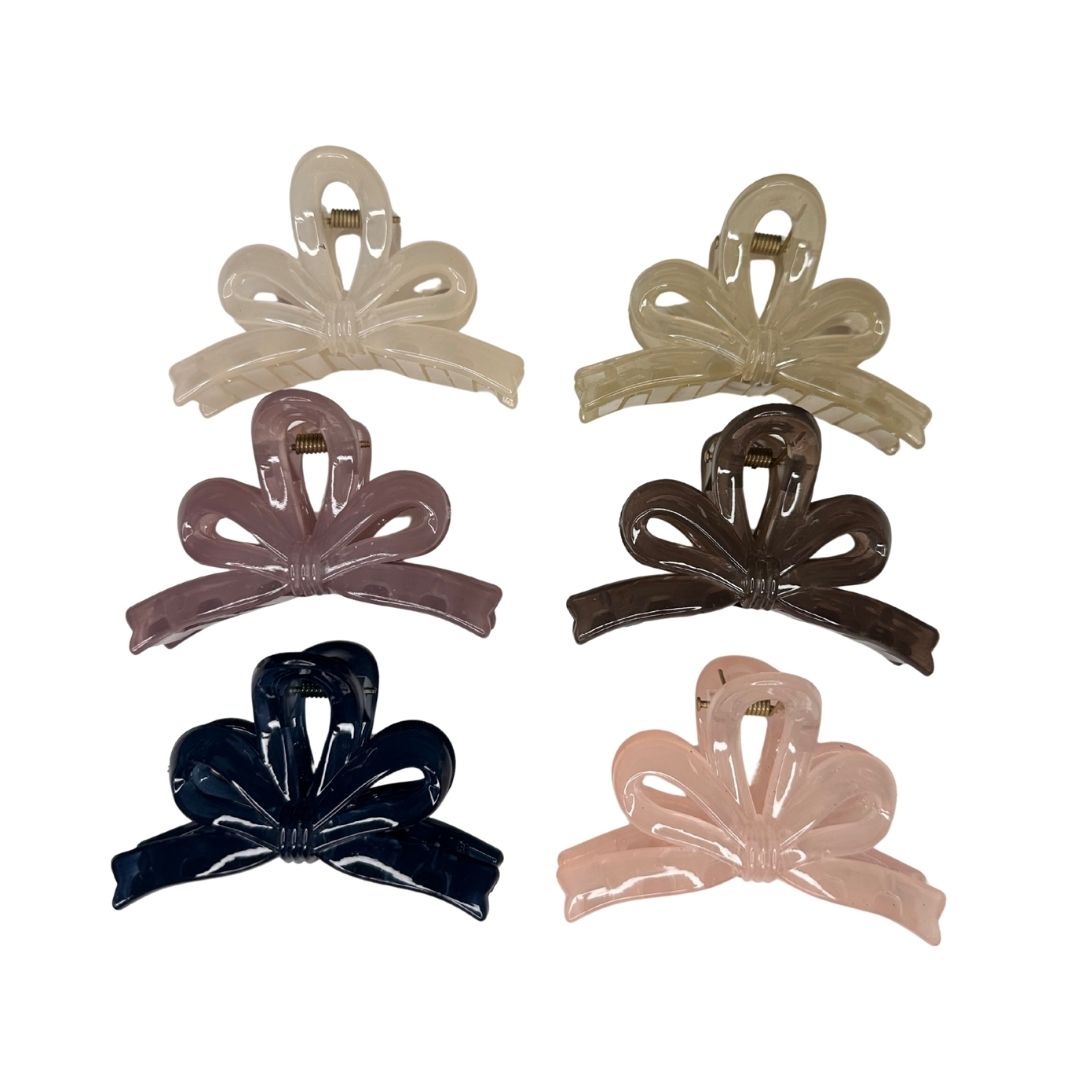 Pinzas para cabello moño chic x 12