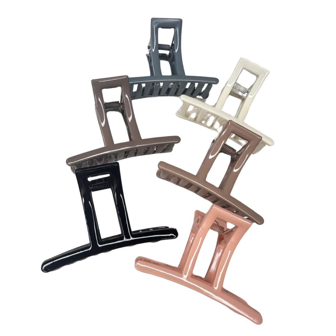 Pinzas para cabello square imperial x 12