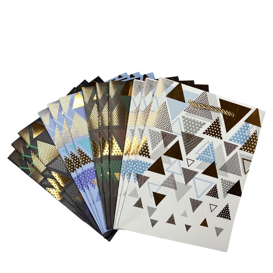 Bolsas de regalo Efecto Prisma pack x 12