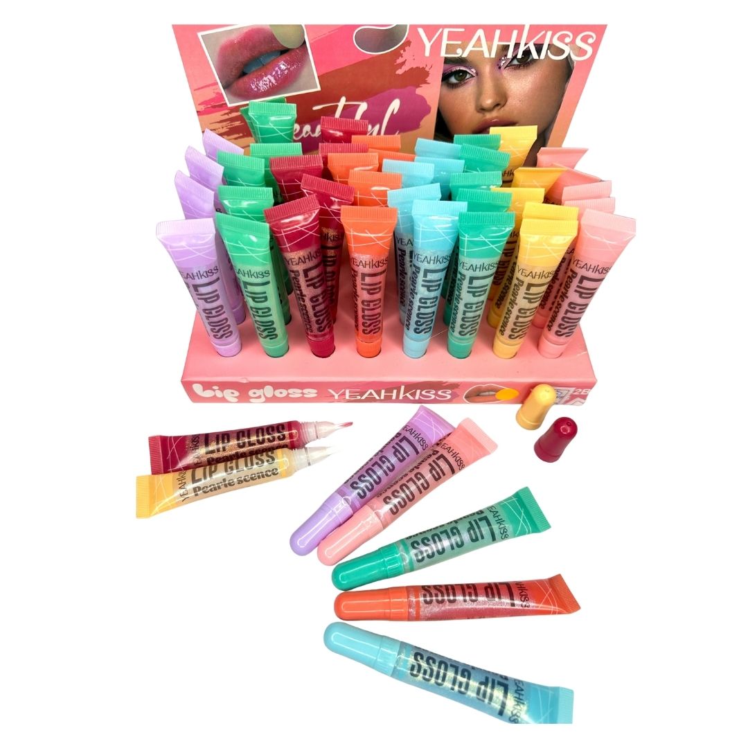 Brillo de labios Glossy x 48 unid