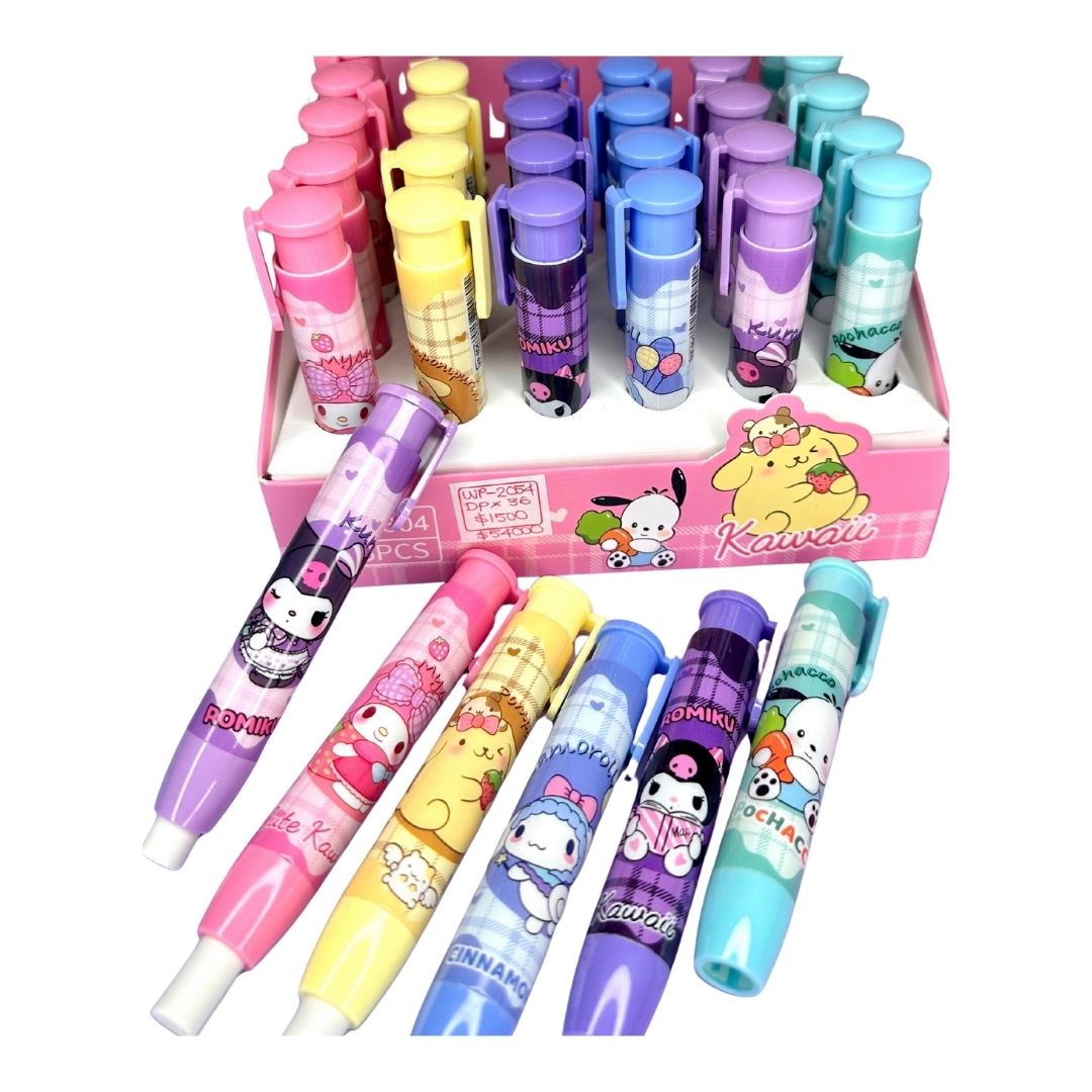 Borradores Sanrio x 36 unid