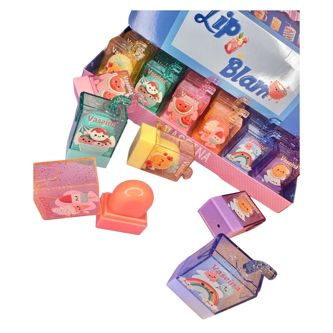 Humectante de labios Happy Balm x 24 unid