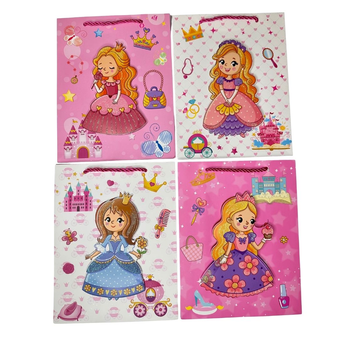 Bolsas de regalo Princesa Encantada pack x 12