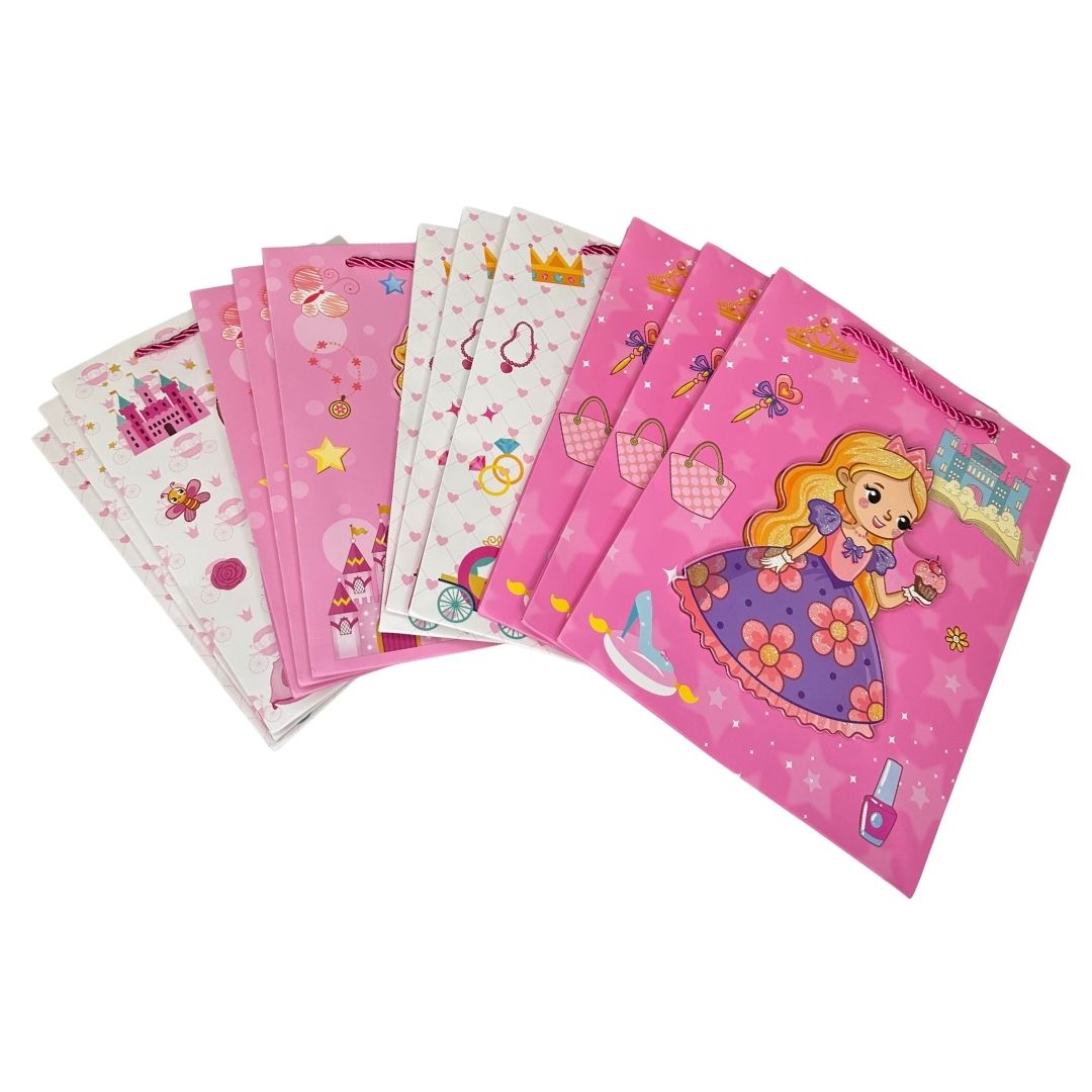 Bolsas de regalo Princesa Encantada pack x 12