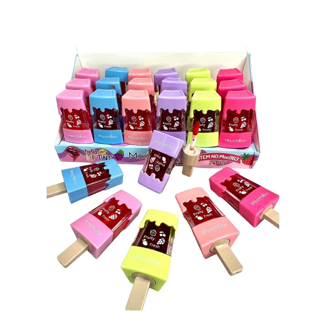 Tinta de labios Juicy x 24 unid