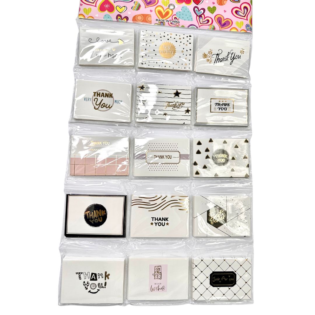 Tarjetas De: Para: Minimalistas x 120 unid
