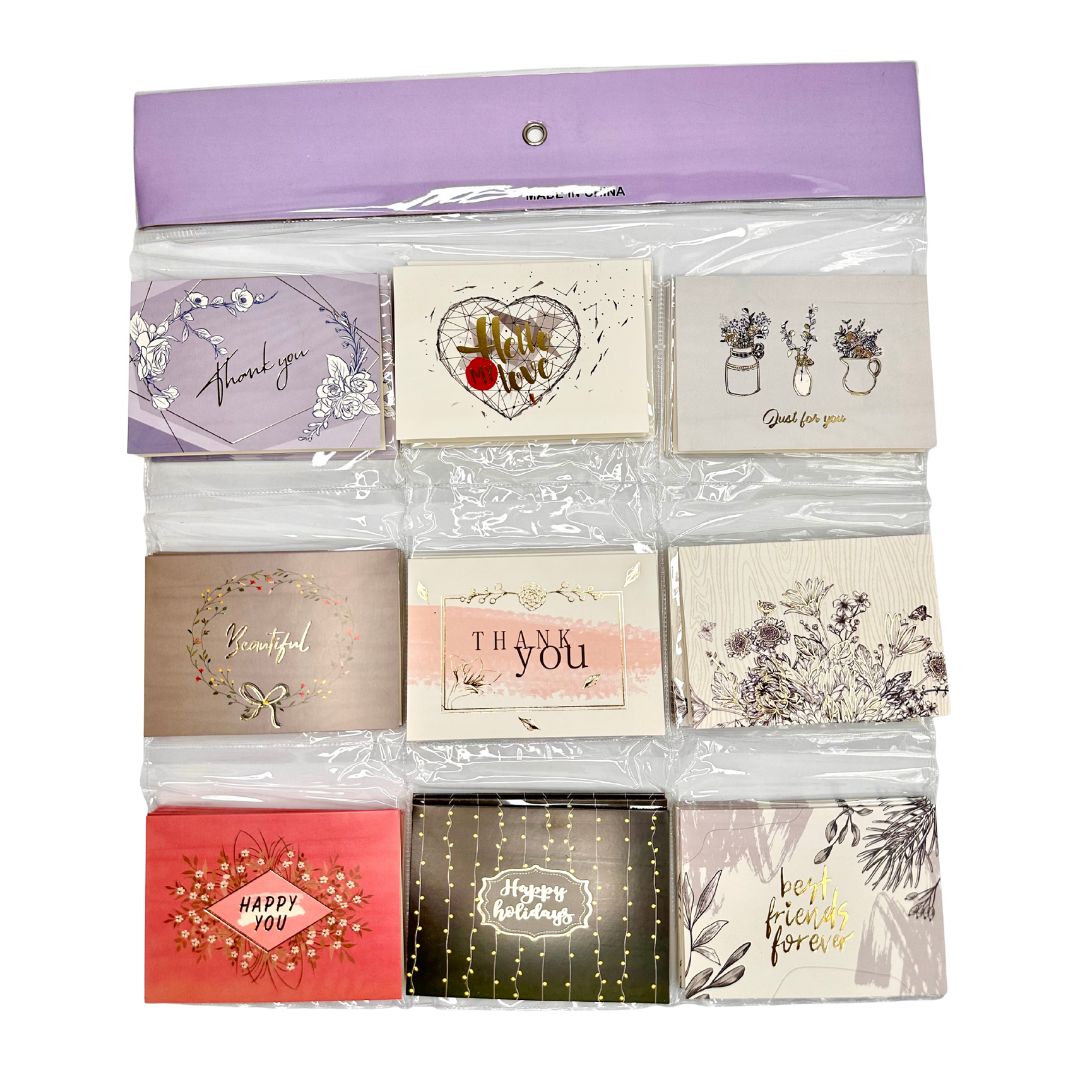 Tarjetas De: Para: Fancy x 72 unid