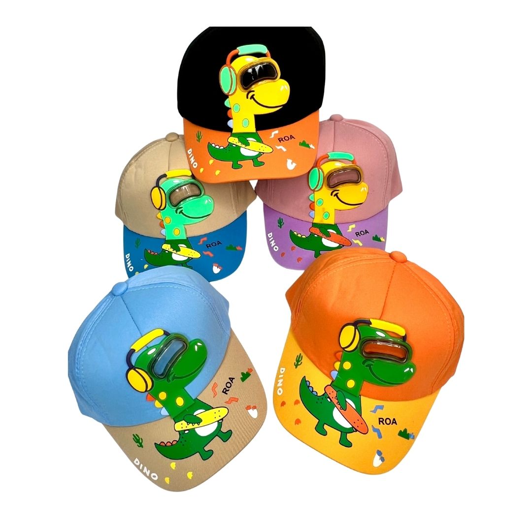 Gorras Dino Music x 5 unid