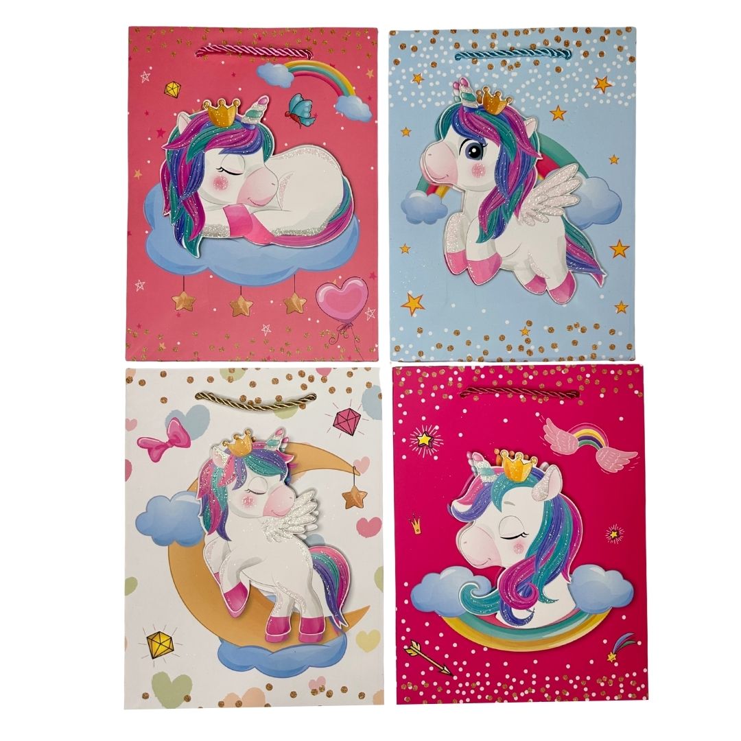 Bolsas de regalo Magia y Arcoíris pack x 12