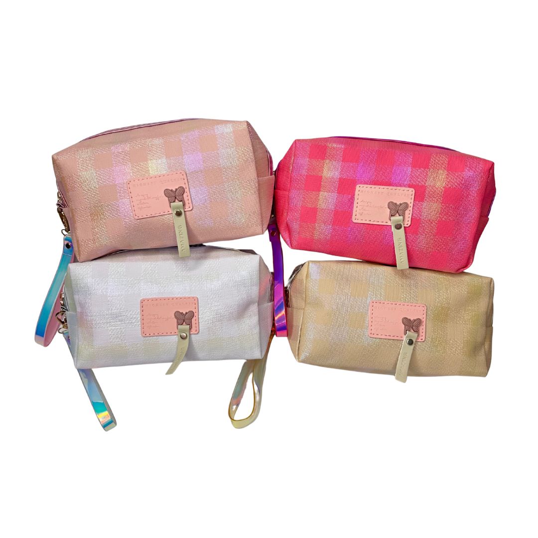 Cosmetiquera Teddy Glow x 4 Colores