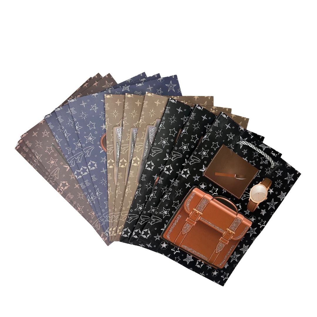 Bolsas de regalo Elegancia Masculina pack x 12