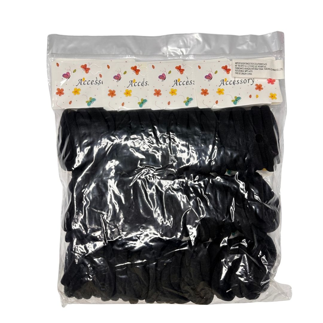 Colero Liso Negros 12 tarjetas x 12 unid
