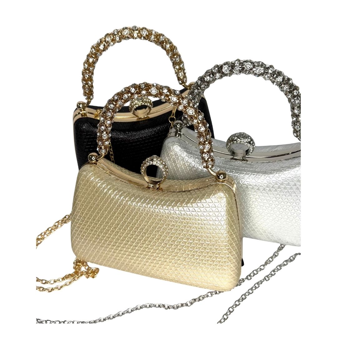 Bolso de fiesta Gala Cristal x 3 unid