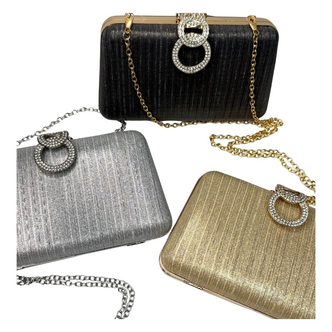 Bolso de fiesta Glitter x 3 unid