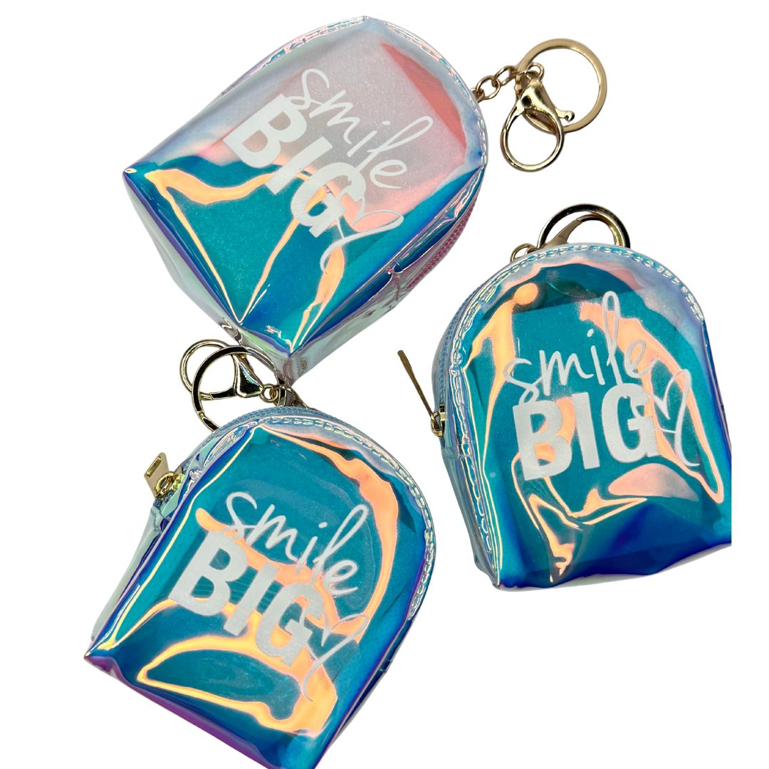 Llavero monedero Big Smile Key pack x 12