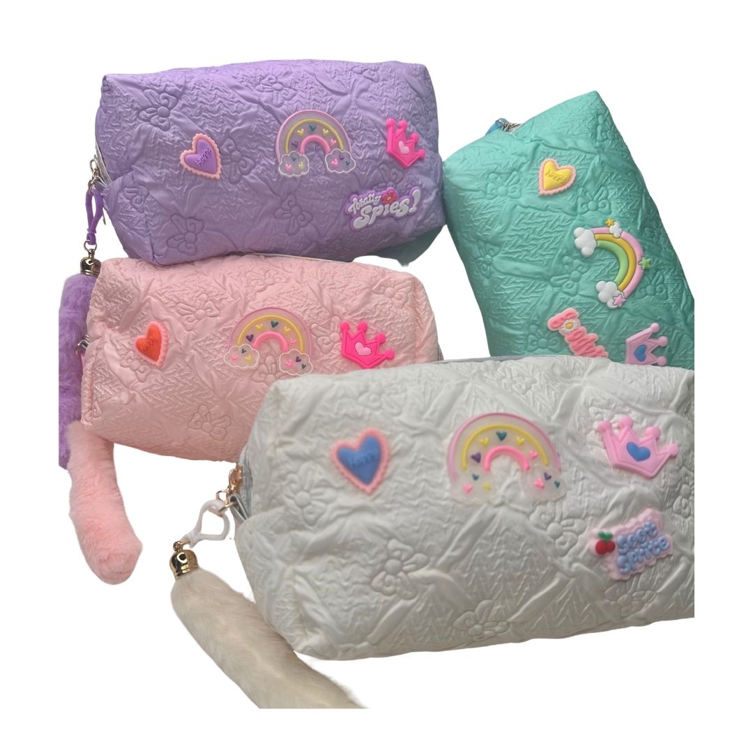 Cosmetiquera Sparkly x 4 Colores