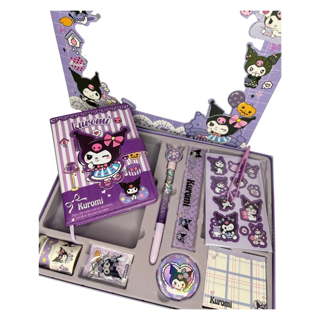 Kit Escolar Kuromi Deluxe