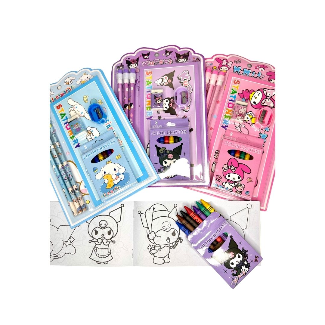Kit escolar Crayones Mágicos x 12