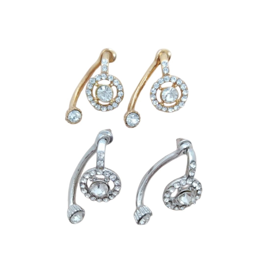 Aretes Glamour x 12 unid