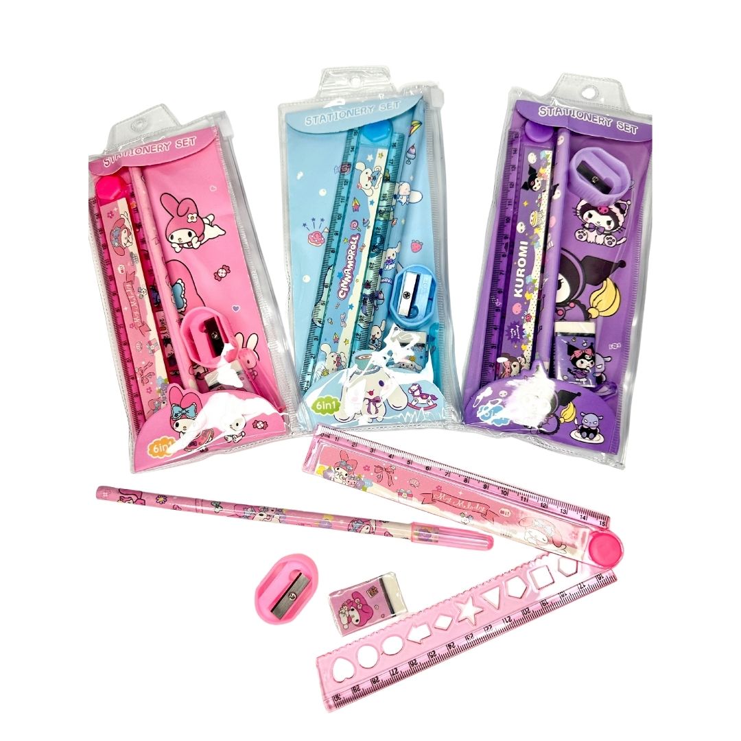Kit Escolar de Escritura y Medición x 12