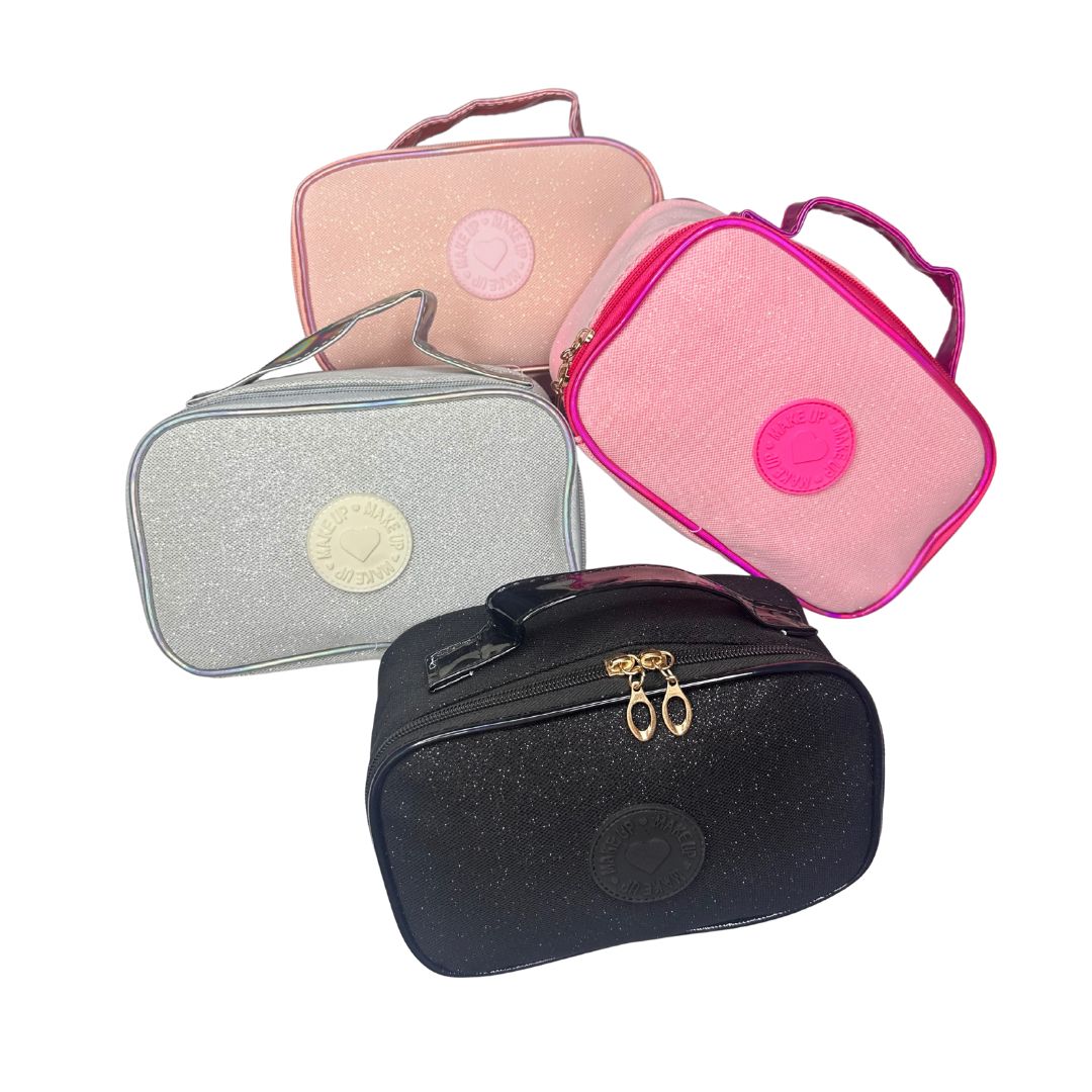 Cosmetiquera Shiny Case x 4 Colores