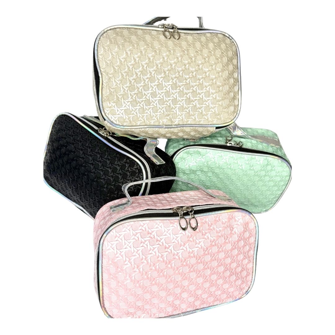 Cosmetiquera Glamour x 4 Colores