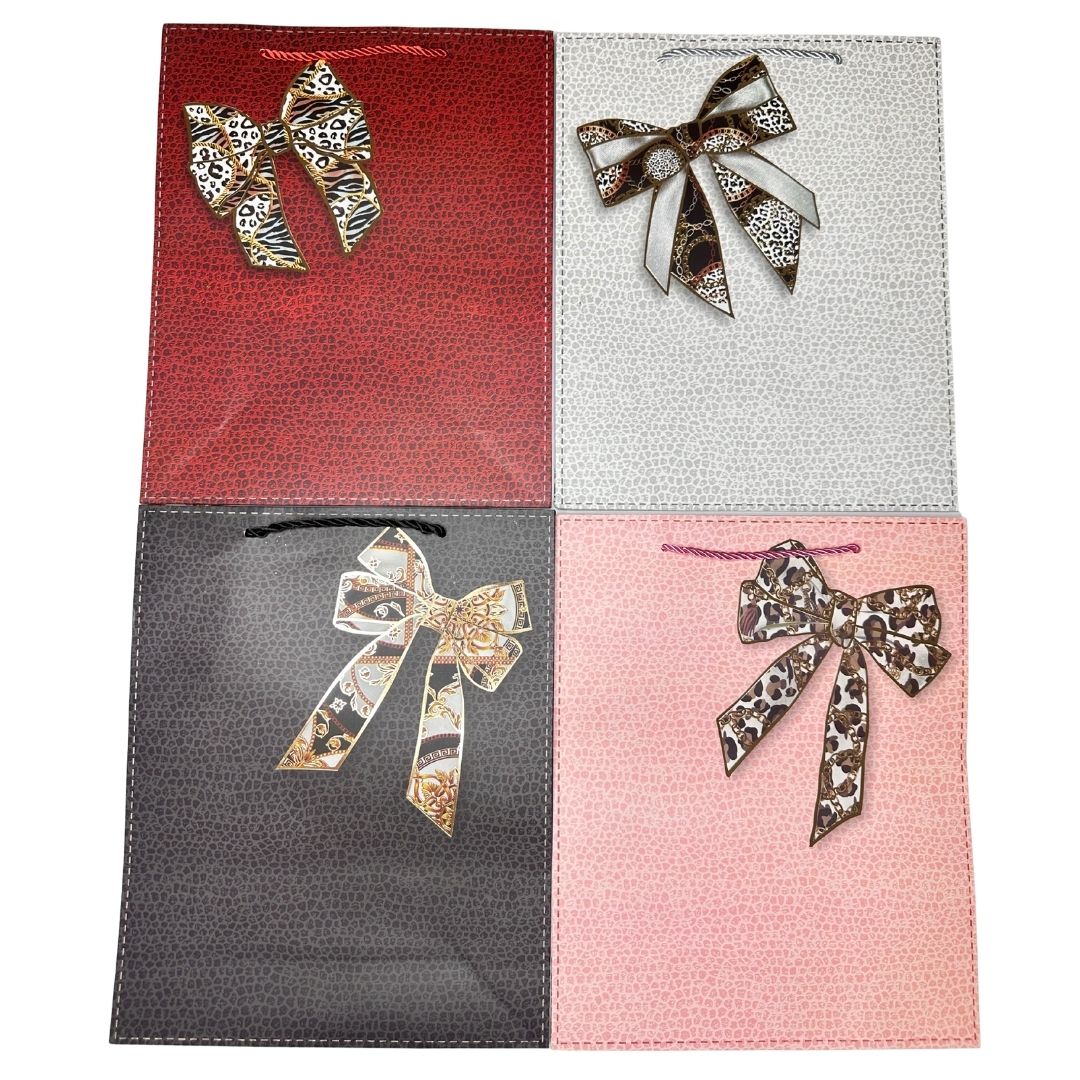 Bolsas de regalo Moños y Encanto pack x 12