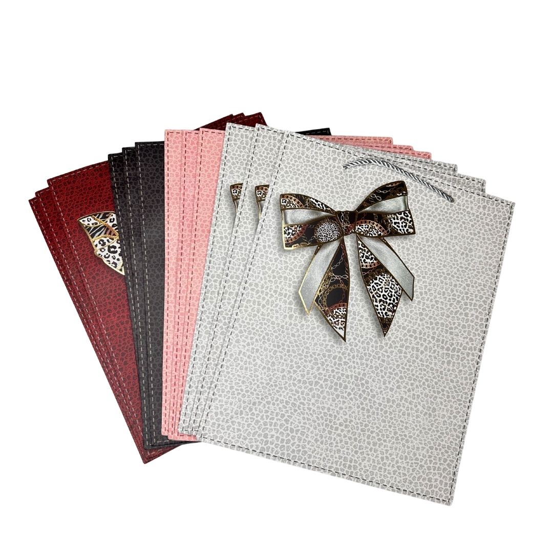 Bolsas de regalo Moños y Encanto pack x 12