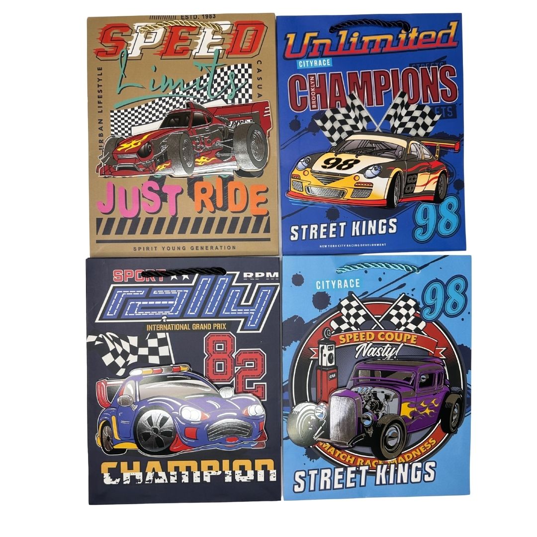 Bolsas de regalo Edición Carreras pack x 12
