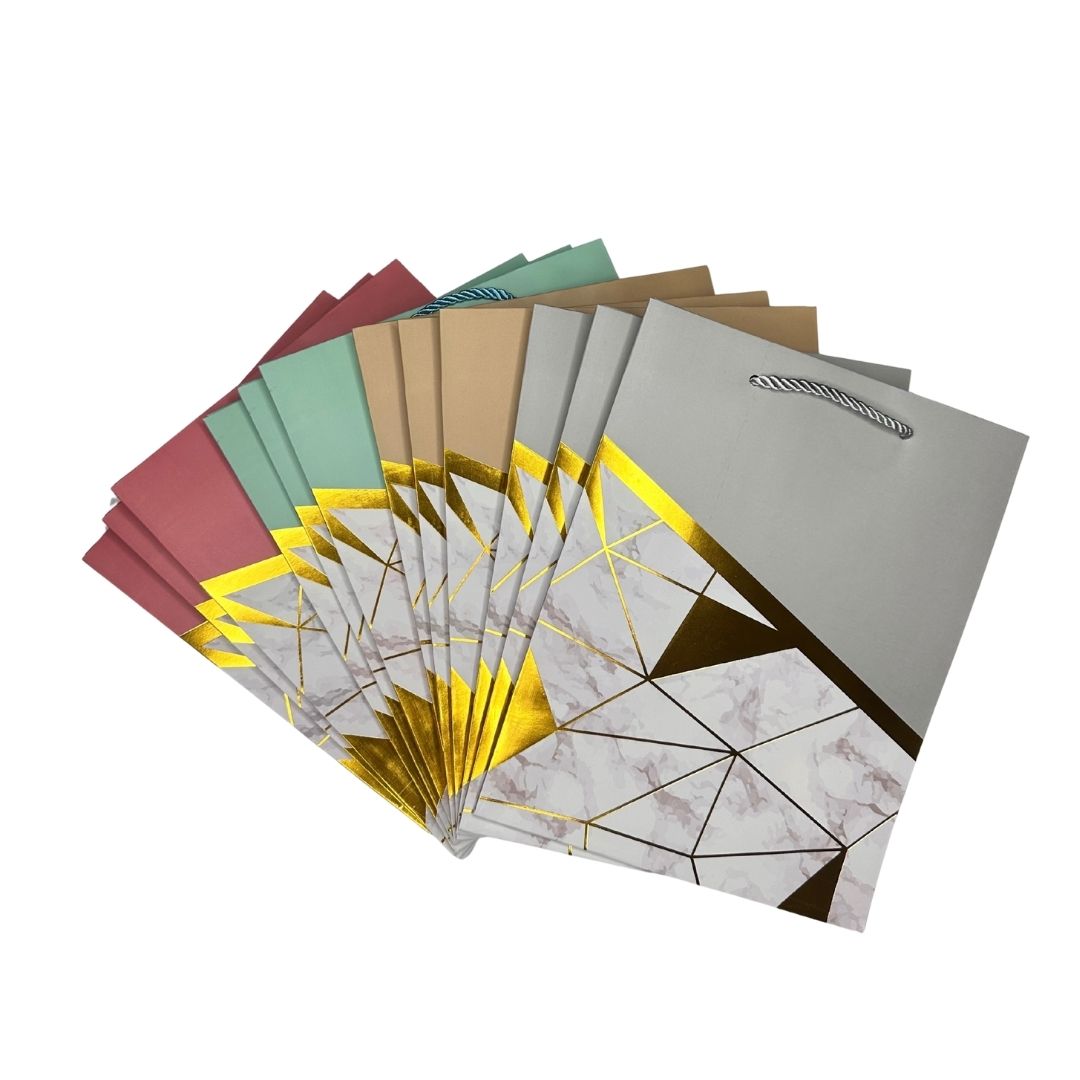 Bolsas de regalo Arte Abstracto pack x 12