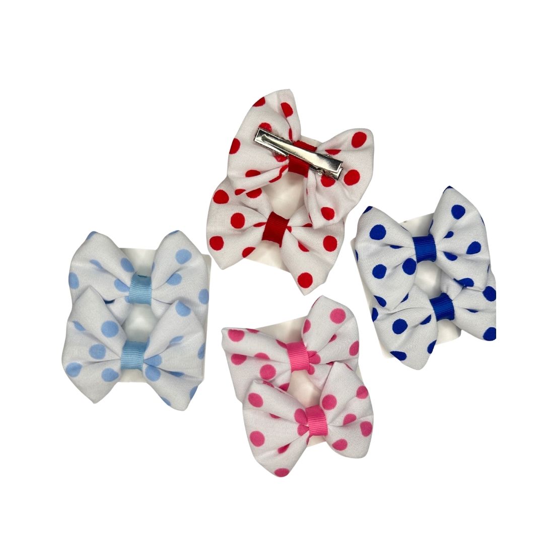 Moños Infantiles Divertidos pack x 12