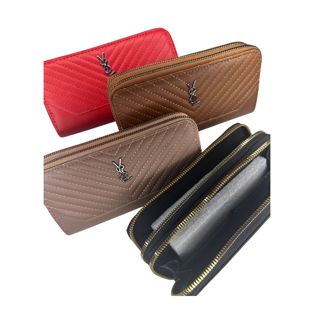 Billetera Clásica Elegancia x 4 Colores