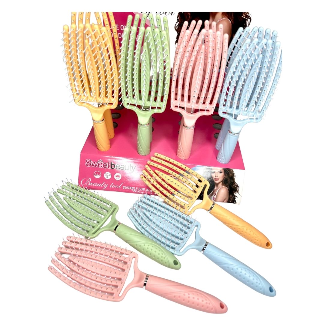 Cepillo para cabello Soft x 24 unid