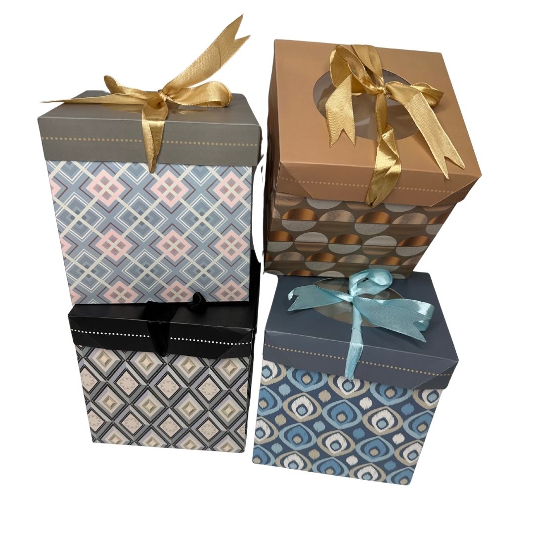 Cajas de regalo Trama Chic pack x 12