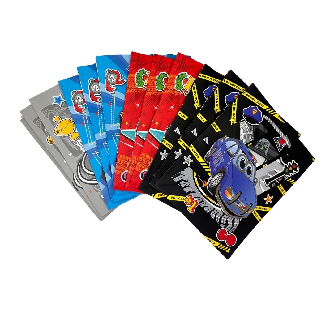Bolsas de regalo Turbo Kids pack x 12