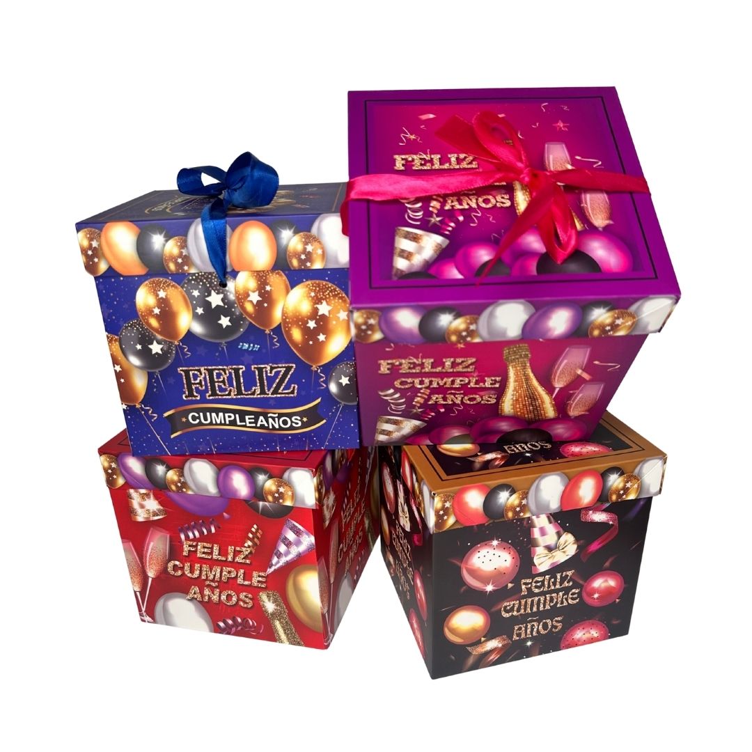 Cajas de regalo Celebración Total pack x 12