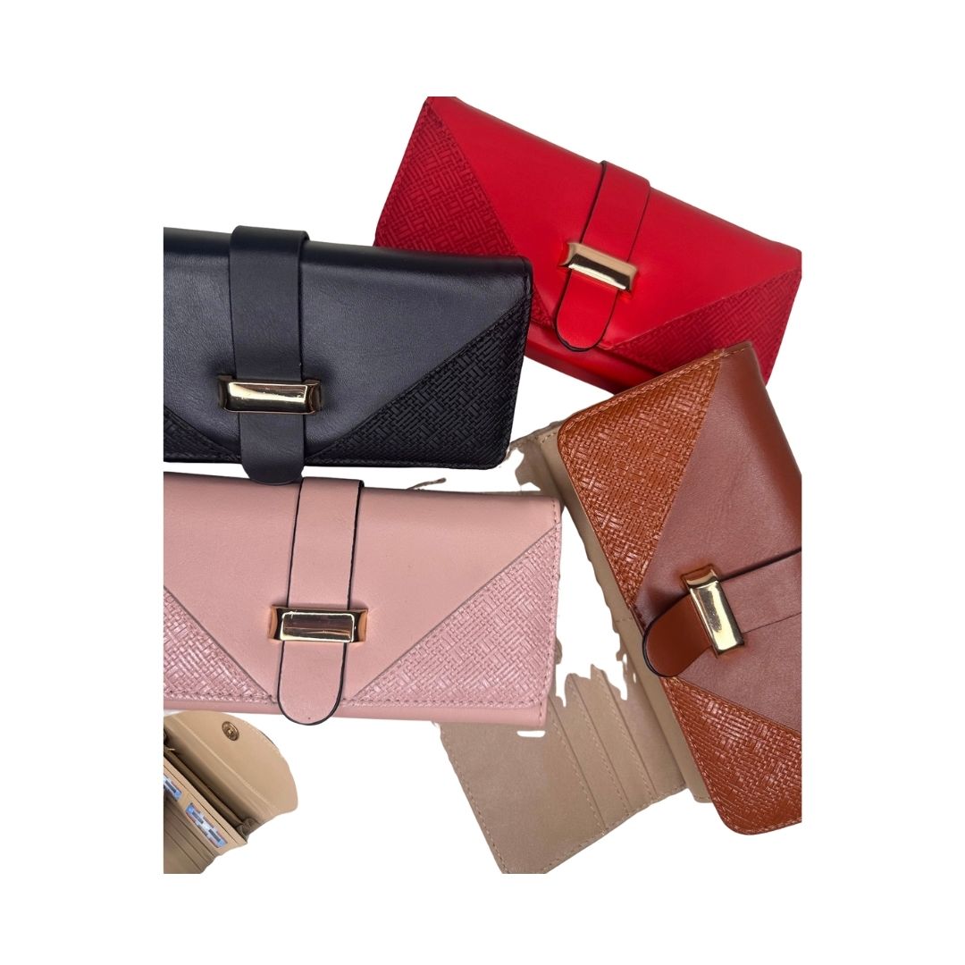 Billetera Clásica Moderna x 4 Colores