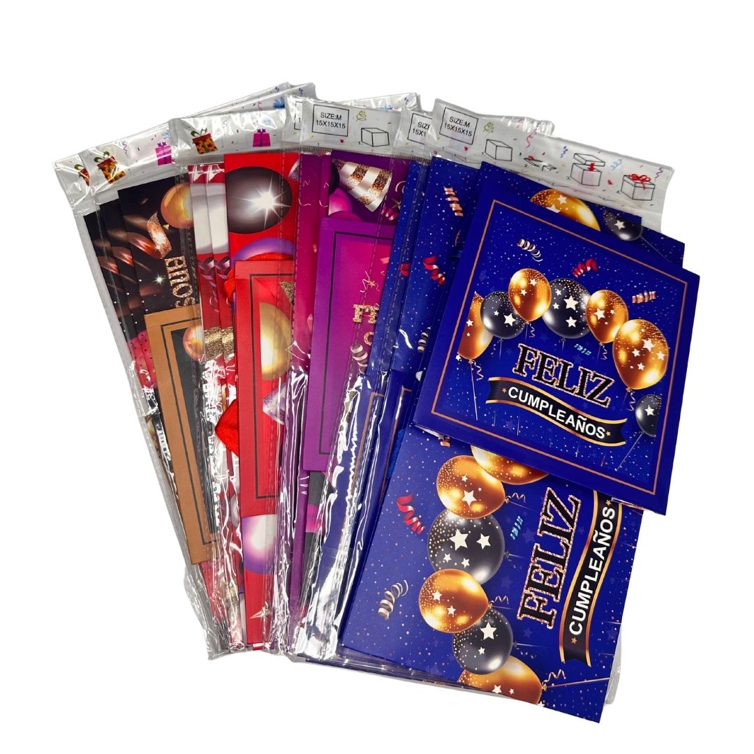Cajas de regalo Celebración Total pack x 12
