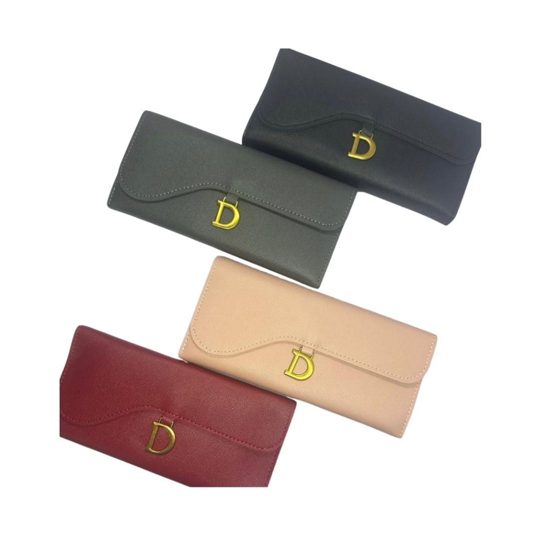 Billetera Elegance D x 4 Colores
