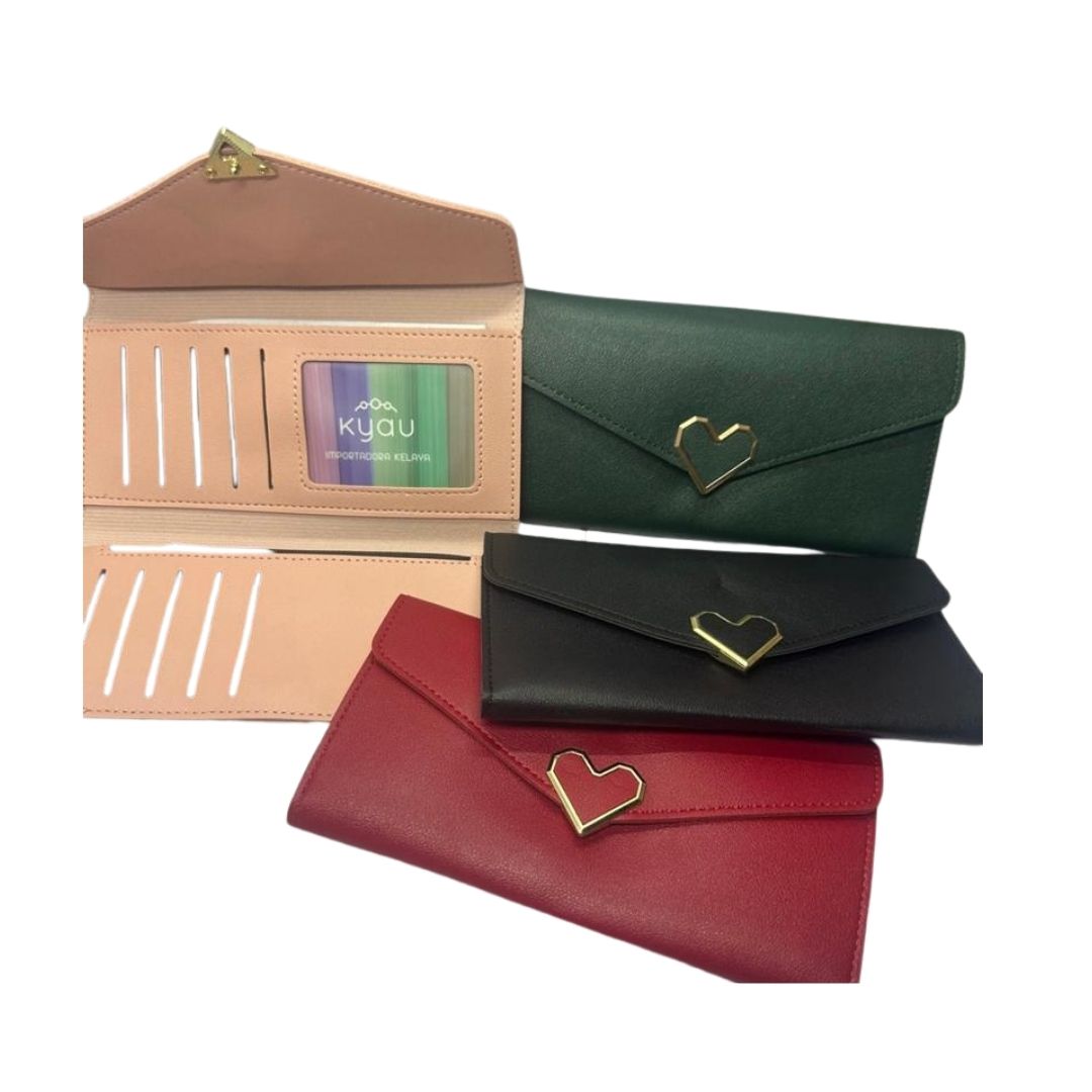 Billetera Iconic x 4 Colores